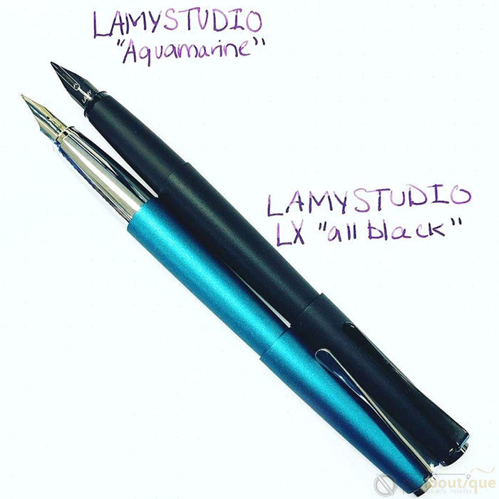 Lamy Studio Lx Fountain Pen - All Black - Pen Boutique Ltd