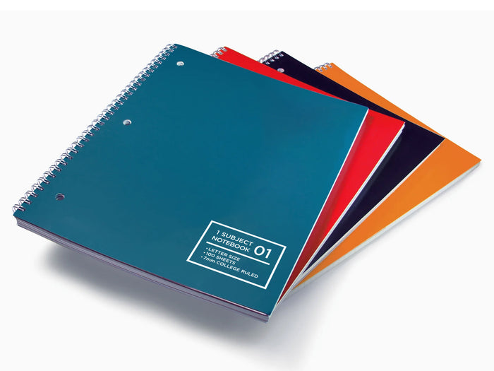 Livescribe Smart Paper Notebooks Letter Size 1-Subject Notebook 4-Pack Vol #1-4