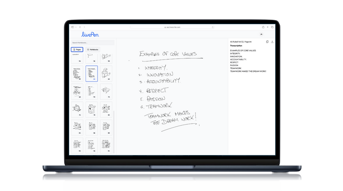 Livescribe LivePen Smart Pen App Visual