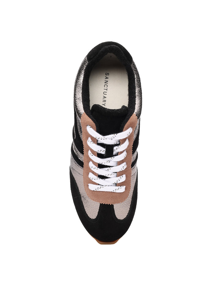 Lola Sneaker Grey w/ Black