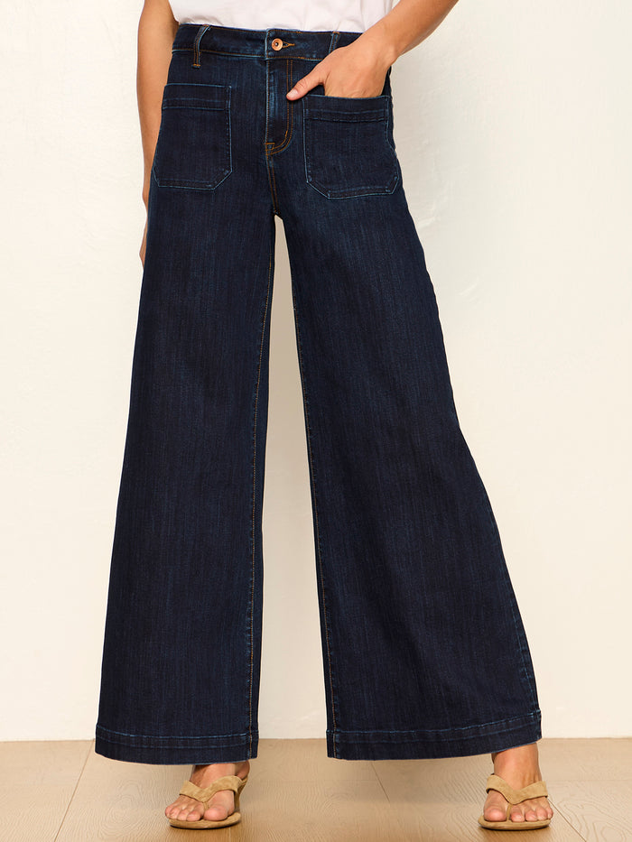 Marine Ultra Wide Leg Jean Magnetic