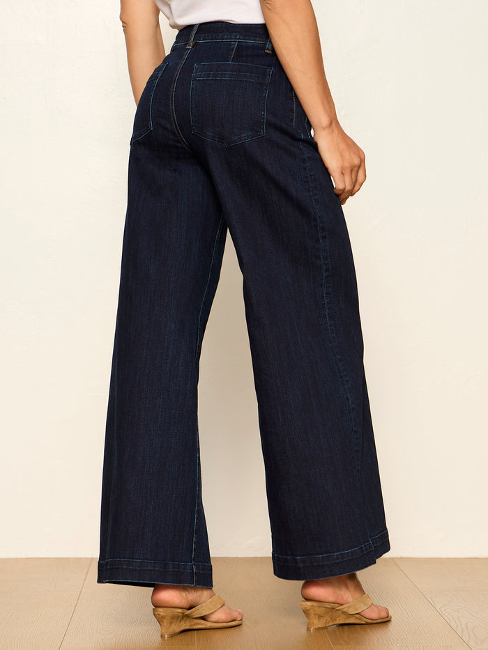 Marine Ultra Wide Leg Jean Magnetic