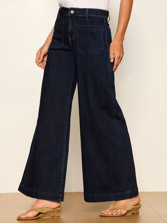 Marine Ultra Wide Leg Jean Magnetic