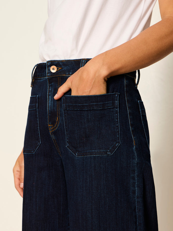Marine Ultra Wide Leg Jean Magnetic