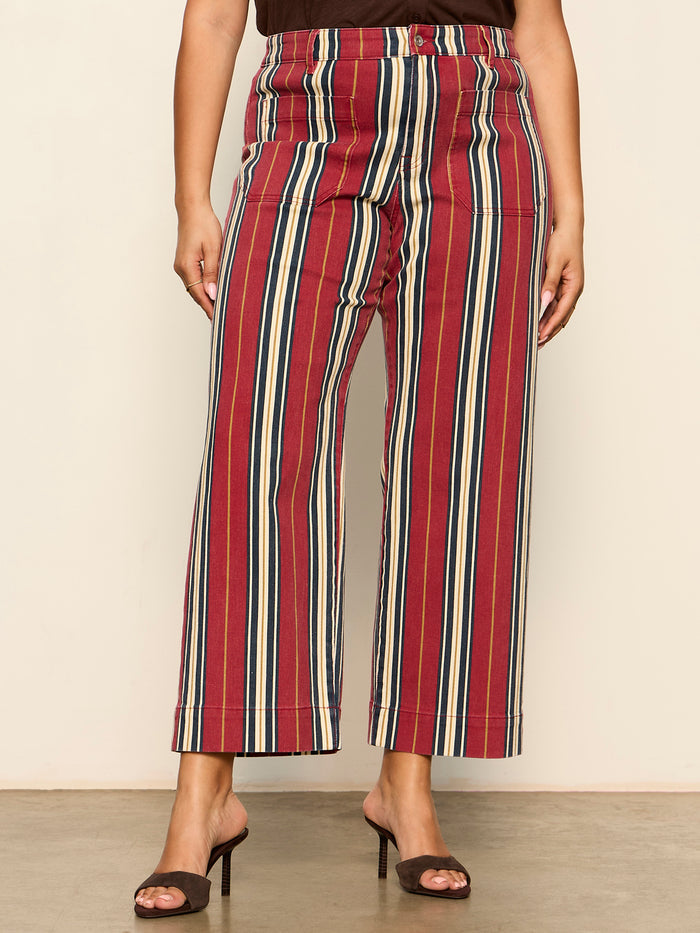 Mariner Jean Verry Berry Stripe Extended Sizing
