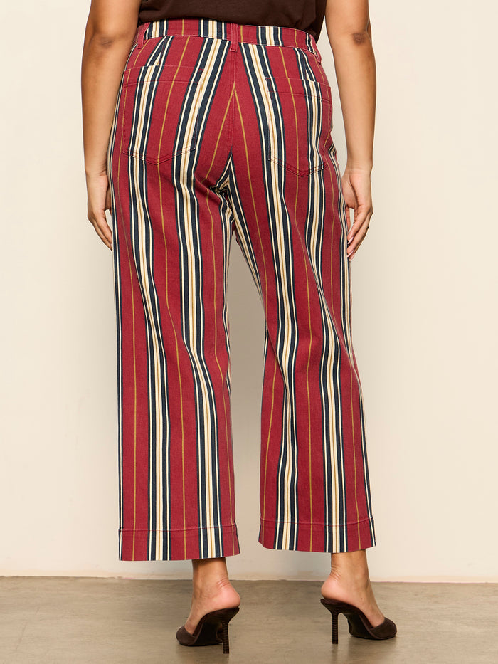 Mariner Jean Verry Berry Stripe Extended Sizing