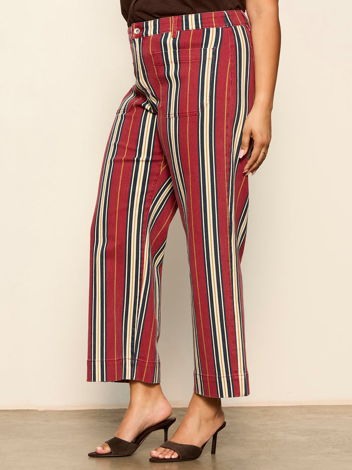 Mariner Jean Verry Berry Stripe Extended Sizing