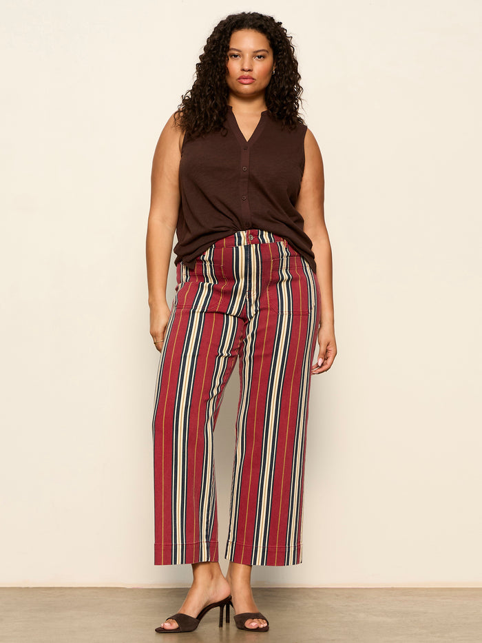 Mariner Jean Verry Berry Stripe Extended Sizing