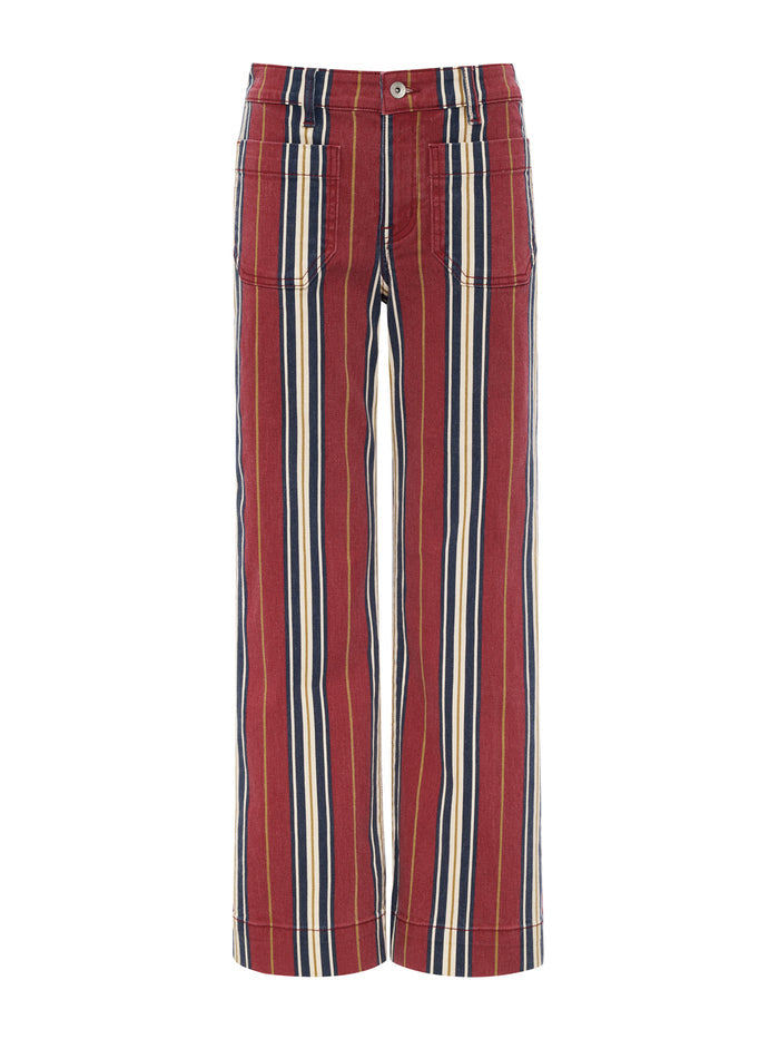 Mariner Jean Verry Berry Stripe Extended Sizing