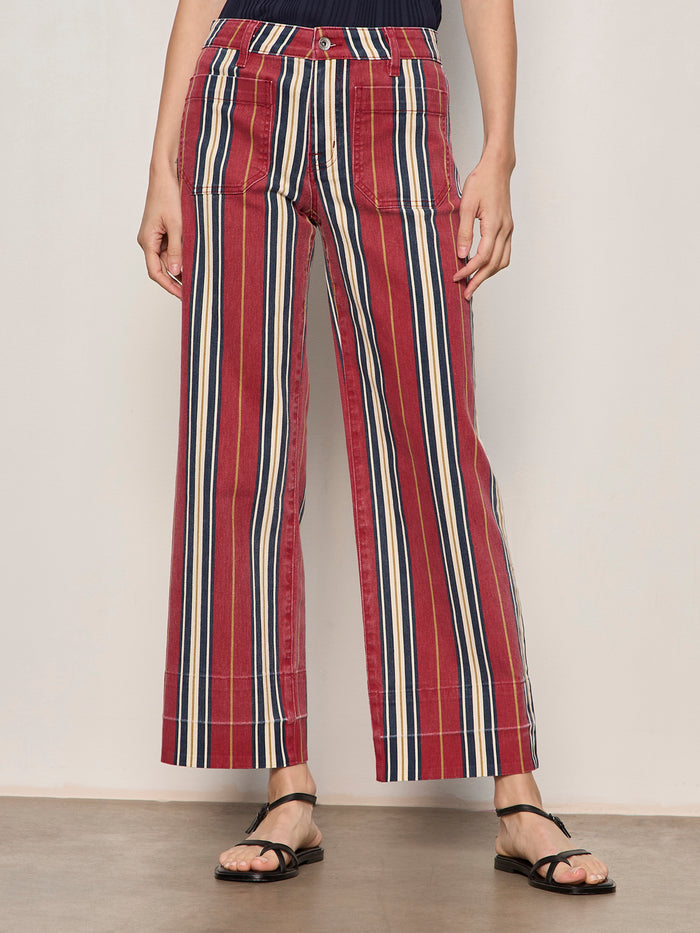 Mariner Jean Verry Berry Stripe Petite Sizing