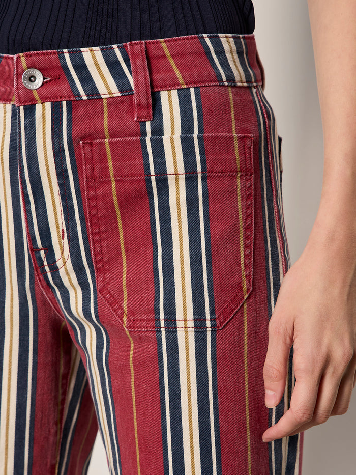 Mariner Jean Verry Berry Stripe Petite Sizing
