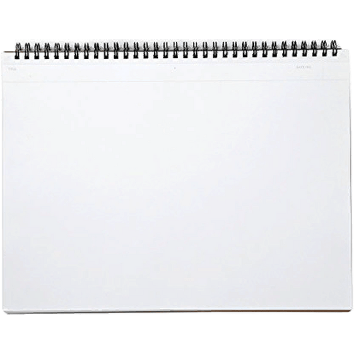 Maruman Mnemosyne Notebook - Black - Blank - A4 - Pen Boutique Ltd