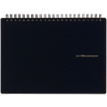 Maruman Mnemosyne Notebook - Black - Blank - A5 - Pen Boutique Ltd