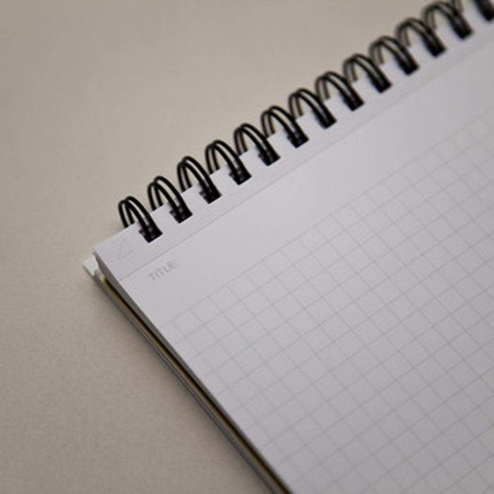 Maruman Mnemosyne Notebooks - Black - Grid - A4 - Pen Boutique Ltd