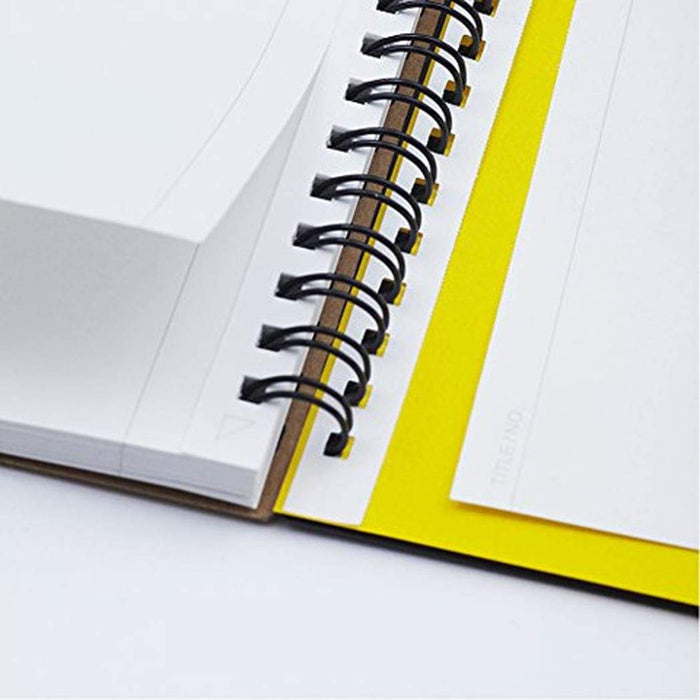 Maruman Mnemosyne Notebooks - Black - Grid - A5 - Pen Boutique Ltd