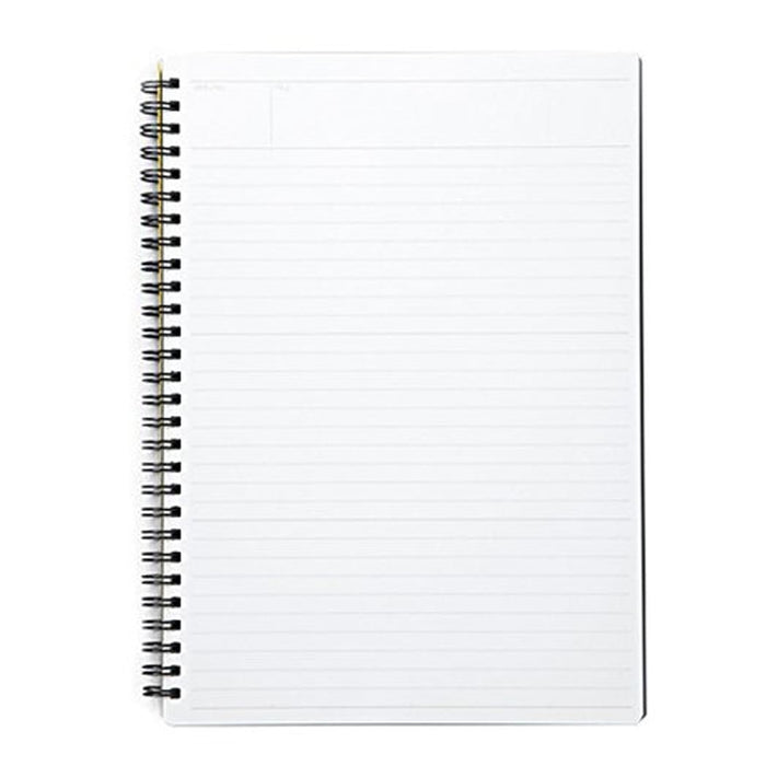 Maruman Mnemosyne Notebooks - Black - Lined - A5. ( 195A) - Pen Boutique Ltd