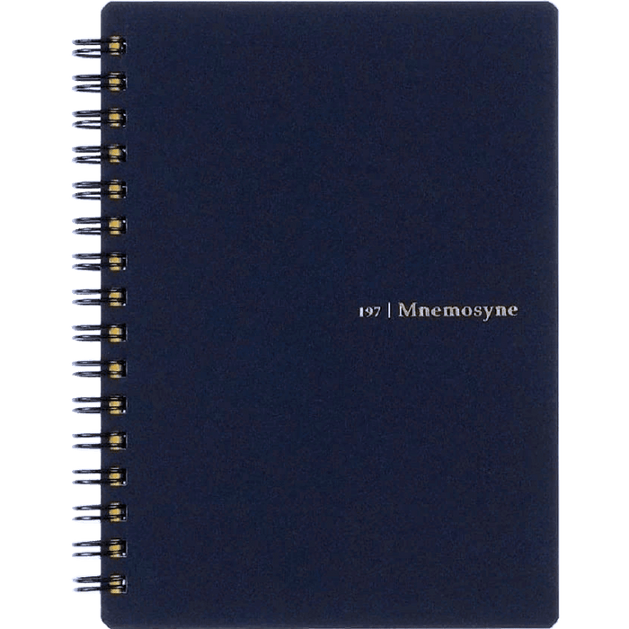 Maruman Mnemosyne Notebooks - Black - Lined - A6 - Pen Boutique Ltd