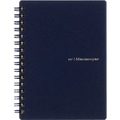 Maruman Mnemosyne Notebooks - Black - Lined - A6 - Pen Boutique Ltd