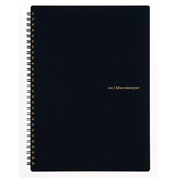 Maruman Mnemosyne Notebooks - Black - Lined - B5 - Pen Boutique Ltd