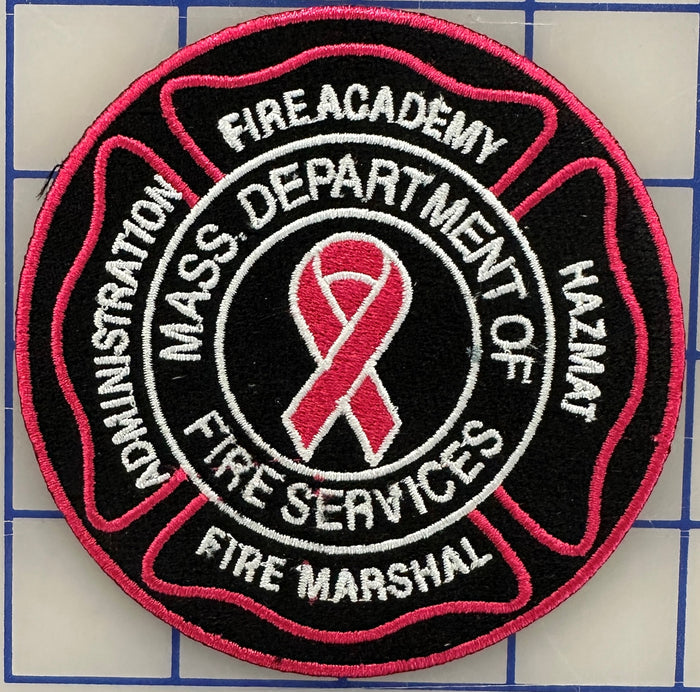 Massachusetts Fire Academy Breast Cancer Patch
