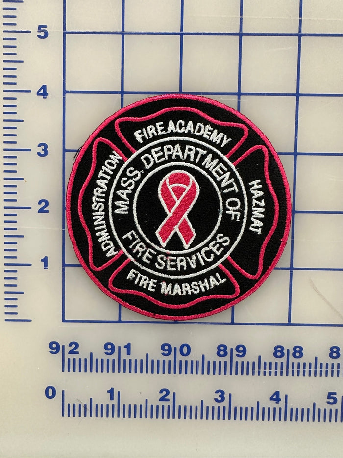 Massachusetts Fire Academy Breast Cancer Patch