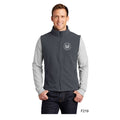 Men's & Ladies Abbot Fleece Vest Iron Grey