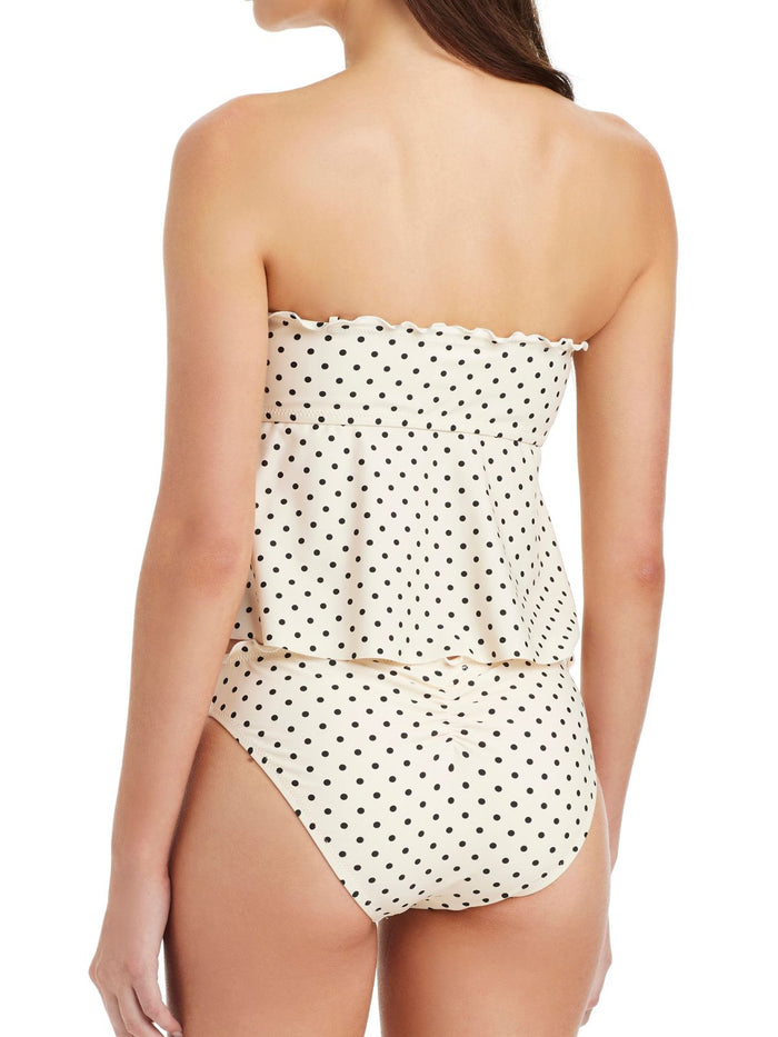 Merrow Bandeau Bikini Top White Sand
