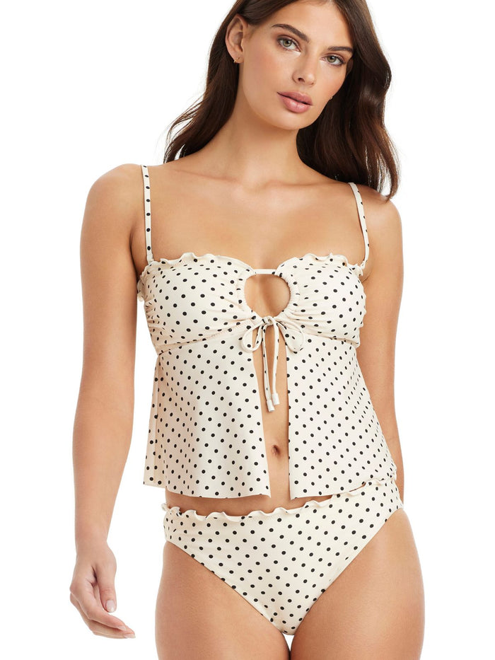 Merrow Bandeau Bikini Top White Sand