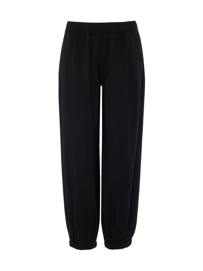 Micro Balloon Pant Black Petite Sizing