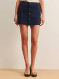 Mila Mini Skirt Navy Blazer