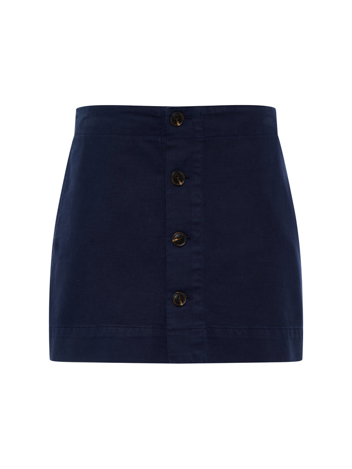 Mila Mini Skirt Navy Blazer