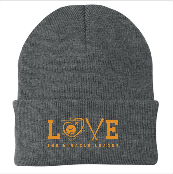 Miracle League Lined Cuff Beanie