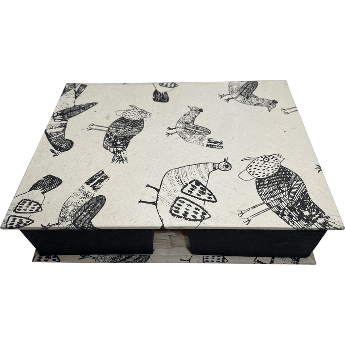 Monk Paper "Art by Children - Birds" Lokta Stationery Box Set - Pen Boutique Ltd