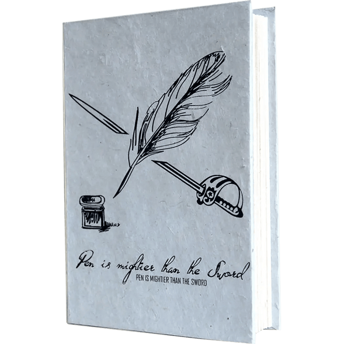 Monk Paper Baby Blue Lokta Quotation Journal - Pen Boutique Ltd