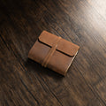 Monk Paper Buffalo Leather Dark Brown Medium Lokta Journal - Pen Boutique Ltd