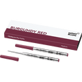 Montblanc Ballpoint Refill - Medium - Burgundy Red - 2 per pack - Pen Boutique Ltd