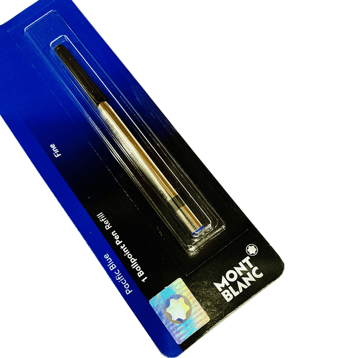 Montblanc Ballpoint Refill - Pacific Blue - Fine Blistered - Pen Boutique Ltd