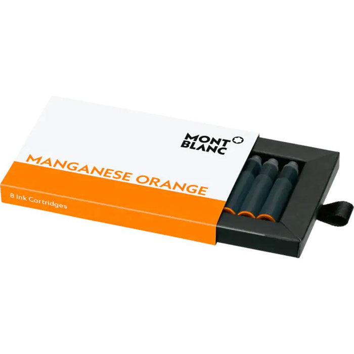 Montblanc Ink Cartridges - Manganese Orange (8 Per Pack) - Pen Boutique Ltd