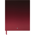 Montblanc Meisterstuck Calligraphy Notebook - 149 Red - Blank - Pen Boutique Ltd