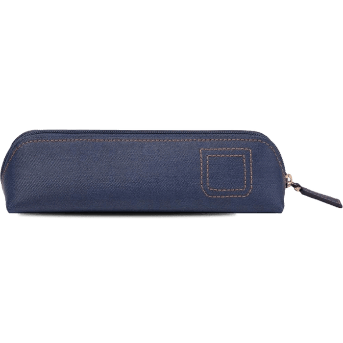 Montblanc Meisterstuck Selection Pen Pouch - Blue Denim - Pen Boutique Ltd