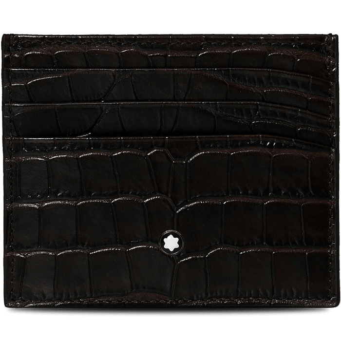 Montblanc Meisterstuck Selection Pocket Holder - Brown - Pen Boutique Ltd