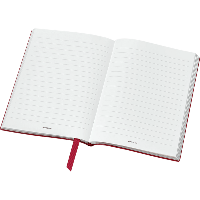 Montblanc Notebook - 146 Carmine Red - Lined - Pen Boutique Ltd
