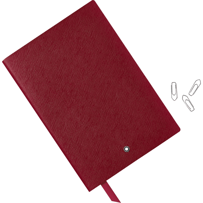 Montblanc Notebook - 146 Carmine Red - Lined - Pen Boutique Ltd