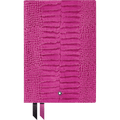 Montblanc Notebook - 146 Croco Print - Fuchsia - Lined - Pen Boutique Ltd
