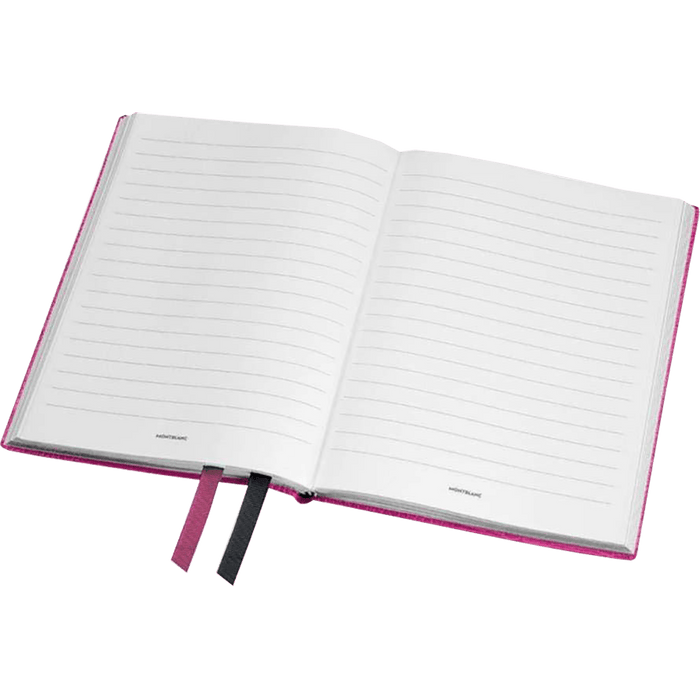 Montblanc Notebook - 146 Croco Print - Fuchsia - Lined - Pen Boutique Ltd