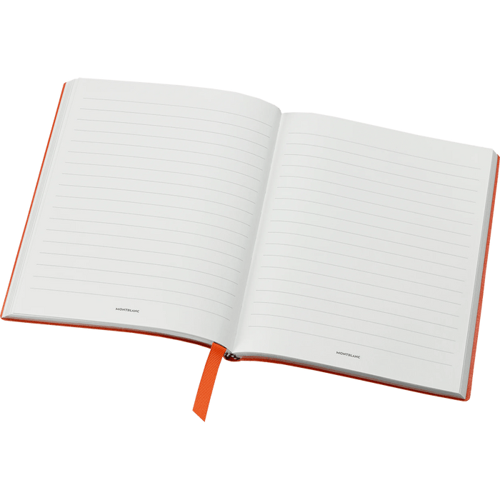 Montblanc Notebook - 146 Manganese Orange - Lined - Pen Boutique Ltd