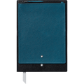 Montblanc Notebook - 146 Petrol Blue - Pass-Partout Pocket - Pen Boutique Ltd