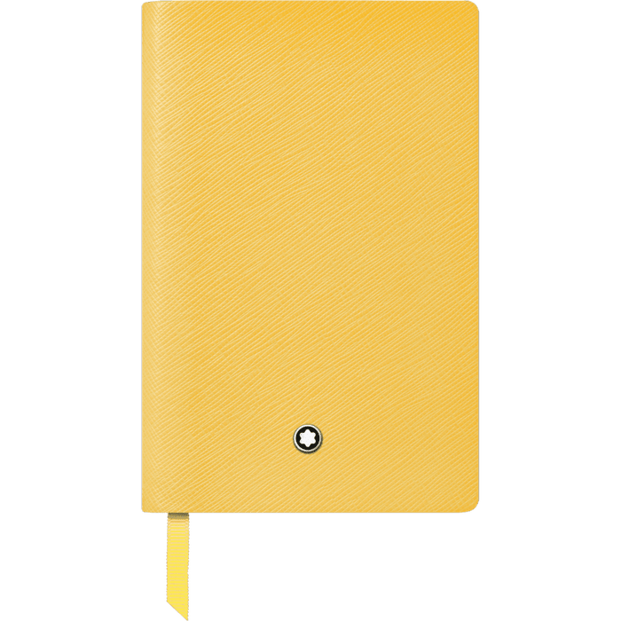 Montblanc Notebook - 148 Mustard Yellow - Lined - Pen Boutique Ltd