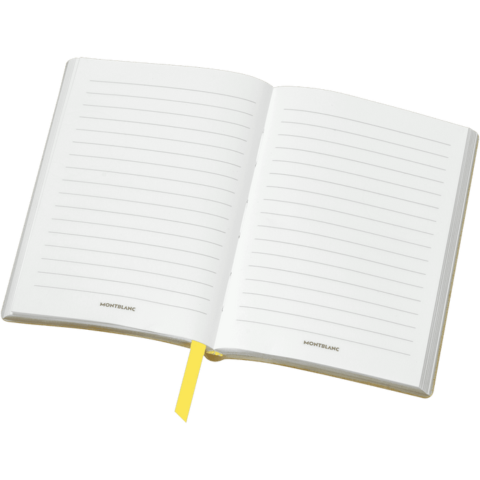 Montblanc Notebook - 148 Mustard Yellow - Lined - Pen Boutique Ltd