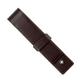 Montblanc Single Flap Pen Case - Brown - Pen Boutique Ltd